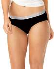Hanes Brief Panties 12-Pack Women's Underwear Cool Comfort Sporty 100% cotton
