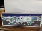 New Listing2003 Hess Truck and Racecars  New In Box