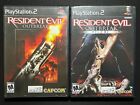 Resident Evil Outbreak & File #2 Sony Playstation 2 PS2 Complete Cib Lot of 2