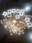 Huge Bulk Mixed Lot of over 100 Assorted Foreign Coins From Around the World!
