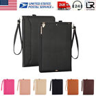 For Apple iPad Pro 12.9 Inch Multifunctional Pen Insertion Strap Leather Case