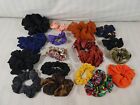 Vintage Lot of Scrunchies 80s 90s Extra Large to Small Unique Barbie D1