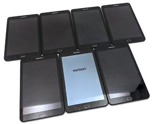 Lot of 7 Samsung Galaxy Tab E 8