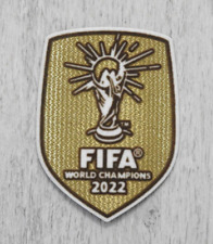 NEW ! World Cup 2022 Qatar Winners Champion Gold patch Iron On Argentina Germany