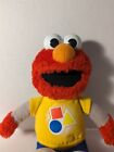 Hasbro Sesame Street Elmo Talking Singing Rockin Shapes Colors Plush Toy