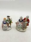 Lot of 2 Occupied Japan figurines Victorian Style