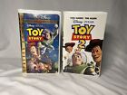 DIsney Pixar Toy Story and Toy Story 2 VHS Lot