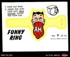 1966 Topps Funny Ring #9 Say AH 6 - EX/MT
