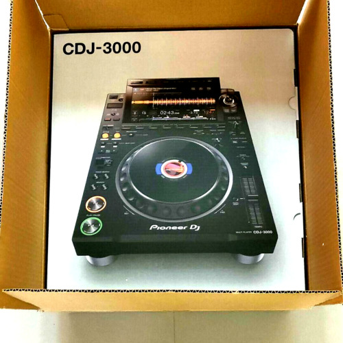 Pioneer DJ CDJ-3000 Multi-Player Professional Flagship model Black CDJ3000