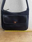 COACH City Black Leather Crossbody Shoulder Bag Purse Made In USA Vintage Pre-Ow
