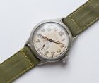 All Original Vintage ELGIN ORD EPT WW2 Issued Military Watch Lumious Field Strap