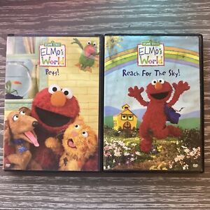 Lot Of 2 Sesame Street Elmo’s World DVDs