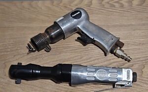 3/8 Air Ratchet Impact Wrench, Central Pneumatic Model 47706 & Powermate Hammer