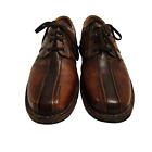 Clarks Mens Shoes Touareg Size 11W Brown Leather Lace up Oxford Office Career
