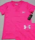 NEW Women Under Armour Twisted Tech Loose Gym Logo V-Neck T-Shirt Tee S-XXL, NWT