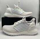 NWT Adidas Ultra Boost 20 Triple White Mens Iridescent Running Shoes FW8721
