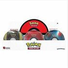 2021 Pokemon TCG Pokeball Tin Sealed with 3 Booster Packs and a Coin inside