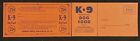 Vintage K-9 Dog Food Post Card Coupon Lot of 2 Martinsburg, WV