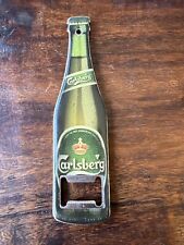 Vintage Carlsberg Beer Bottle Shape Magnetic Cap Opener