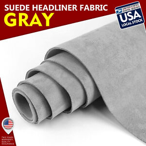 3MM Suede Headliner Fabric Material 59''x59'' Car Interior Roof Liner Polyether