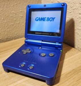New ListingNintendo Game Boy Advance SP Blue Console System AGS-001 TESTED - No Charger