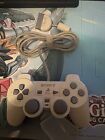 PlayStation2 Dual Shock 2 Analog Controller Ceramic White. Ps2 Controller