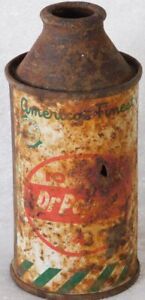 Vintage Dr Pepper 10-2-4 Soda 4 oz Cone Top Can
