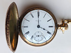 Antique 1905 Elgin Gold Filled Pocket Watch Grade 287 Model 4 Class 105 18s 7j