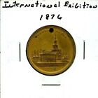1876 Philadelphia International Exhibition Centennial Memorial Medal Token