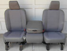 2002 - 2008 DODGE RAM 1500 2500 3500 FRONT CLOTH SEATS CENTER CONSOLE JUMP SEAT (For: More than one vehicle)