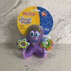 Nuby Floating Purple Octopus 3 Hoopla Rings Fun Interactive Bath Toy 18m+