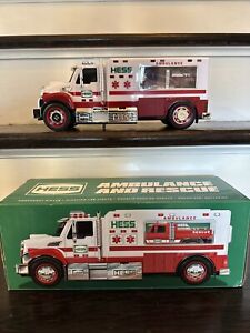 2020 Hess Toy Truck Ambulance and Rescue - NEW IN BOX - Never Opened #8