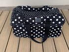 Victoria's Secret Pink Rolling Luggage Suitcase Polka Dot Duffle Bag