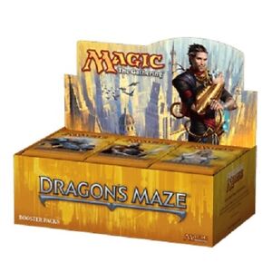 Sealed English Magic the Gathering Dragon's Maze DGM Booster box MTG 36 pack