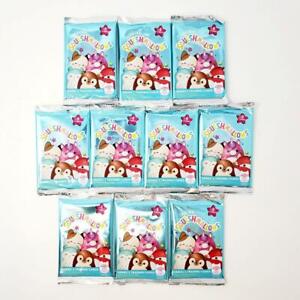 Original SQUISHMALLOWS Series 1 Trading Cards - Lot of 10 Sealed Packs (a34)