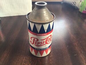 1950’s Pepsi Cola Cone Top Can