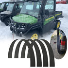 For John Deere Gator XUV 835R 4PCS Fender Flares Wide Wheel Arch Mud Flap Guards (For: More than one vehicle)