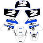 YAMAHA PW 50 PW50  GRAPHICS KIT DECALS DECO Fits Years 1990 - 2018 White
