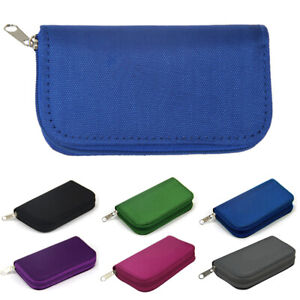 Memory Card Storage Case Holder SD MMC Micro CF Protector Wallet Carrying  Bag