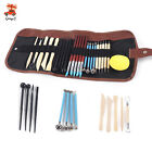 New Listing24Pcs/kit Sculpting Tools with Pouch for Polymer Clay Pottery Ceramic Art Craft