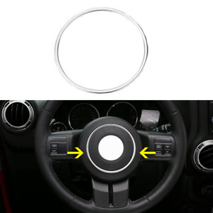 Steering Wheel Center Bigger Ring For Jeep Wrangler JK Compass 2011+ Accessories