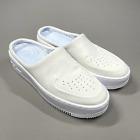 NEW Nike Air Force 1 White Lover Slip On Shoes Womens 7 mule