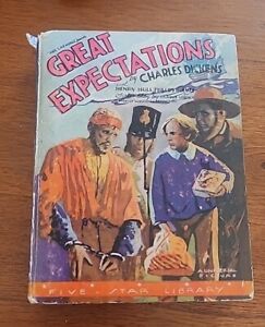 New ListingVintage Great Expectations Book Charles Dickens Five Star Library Laemmle 1934