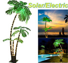 6ft Solar Palm Tree Lights LED Artificial Tree Light 8 Mode for Xmas Party Decor