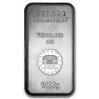 1 kilo Silver Bar - Geiger (Security Line/1000 Gram/Scruffy)