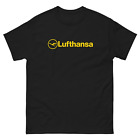 Lufthansa Vintage Logo German Airline Aviation T-shirt Unisex 5 Colors S-5XL