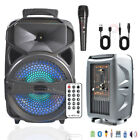8inch 1000W Wireless Portable FM Bluetooth Speaker Heavy Bass Sound System Party