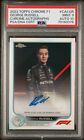 2022 Topps Chrome F1 George Russell Auto Refractor PSA 10 Auto #CAC-GR Formula 1