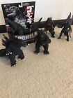 Godzilla toy lot (6 godzilla toys) SEE DESCRIPTION