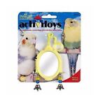 JW Pet Activitoy Fancy Mirror Small Bird Attractive and Delightful Bells Toy